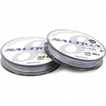 Плетеная леска DAIWA UVF Saltiga 8 Braid + SI 1-20lb-200 9kg ( 200м )