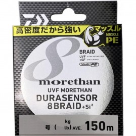 Плетёный шнур DAIWA UVF MORETHAN DURASENSOR X8BRAID +SI2 1-150